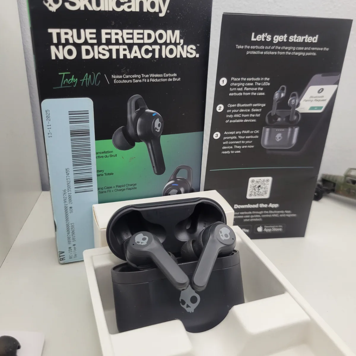Skullcandy Indy ANC True Wireless Earbuds Negro