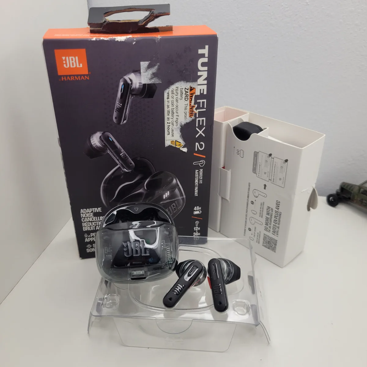 JBL Tune Flex 2 Audífonos TWS Inalámbricos Negro